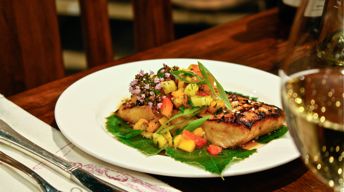 Asian Glazed Copper River Salmon